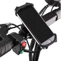 Bike Phone Mount And Motorcycle Waterproof Bicycle Case Handlebar Stem Charger Universal Any Phone